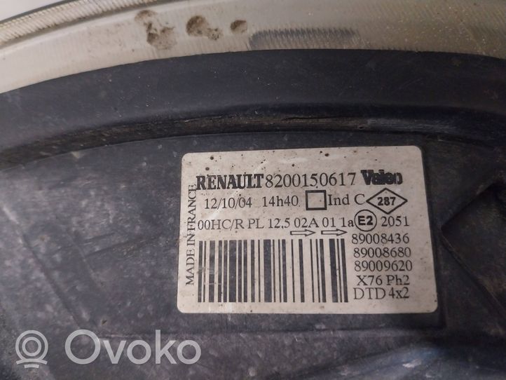 Renault Kangoo I Phare frontale 8200150617