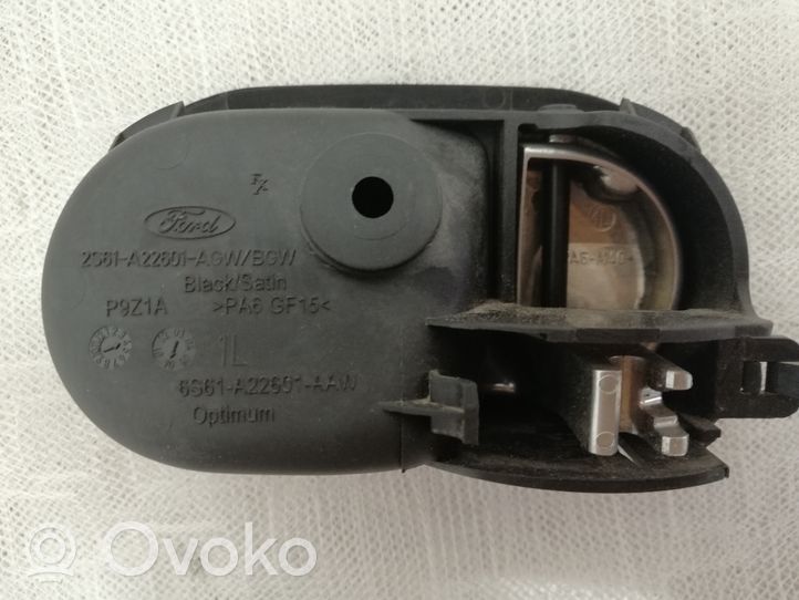 Ford Fusion Klamka wewnętrzna drzwi przednich 2S61A22601AGW