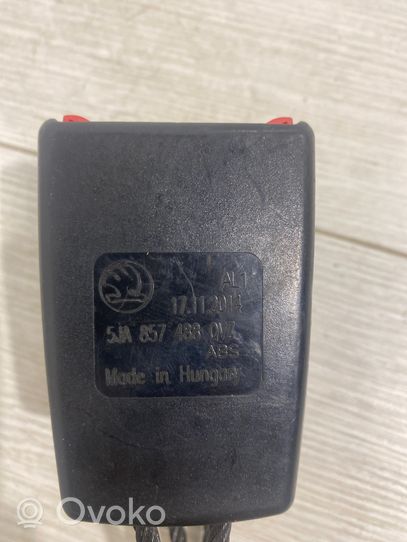 Skoda Rapid (NH) Boucle de ceinture de sécurité arrière 5JA857488