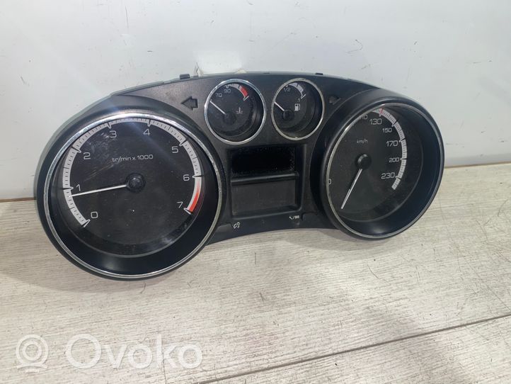 Peugeot 308 Tachimetro (quadro strumenti) 9674994880