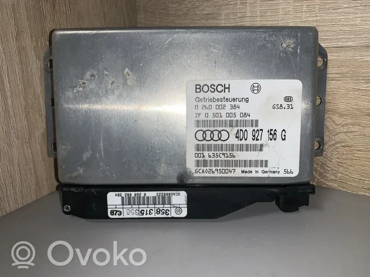 Audi A8 S8 D2 4D Module de contrôle de boîte de vitesses ECU 4D0927156G