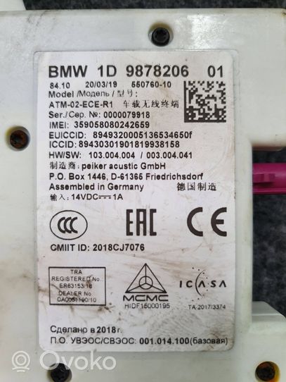 BMW 3 G20 G21 Altre centraline/moduli 9878206