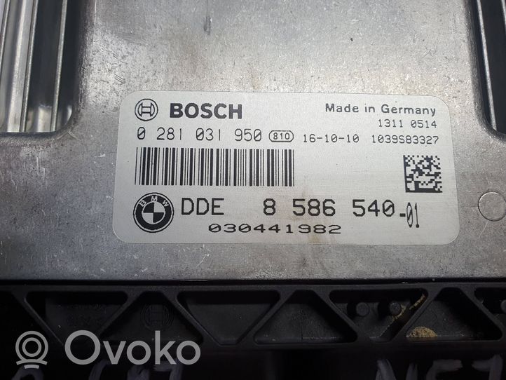 BMW 3 F30 F35 F31 Kit calculateur ECU et verrouillage 5824383