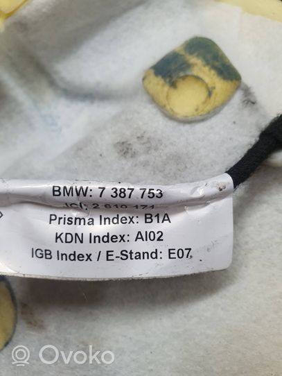 BMW 5 G30 G31 Elemento riscaldante del sedile 7387761