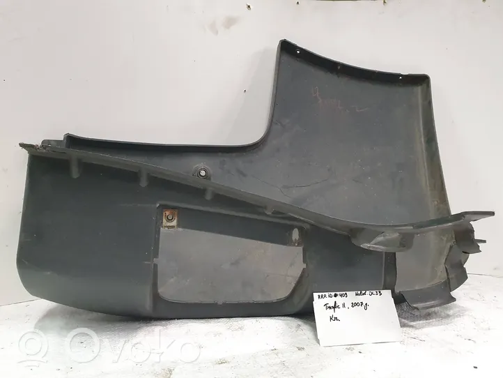 Renault Trafic II (X83) Rivestimento del pannello parte angolare del paraurti posteriore 7700313231