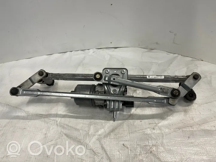 Volkswagen Polo V 6R Front wiper linkage and motor 6R1955023C