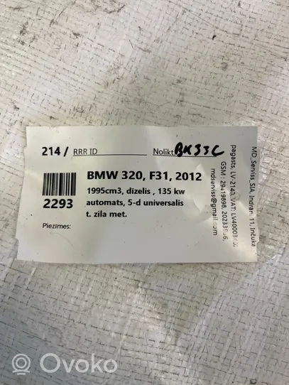 BMW 3 F30 F35 F31 Écrous et boulons 