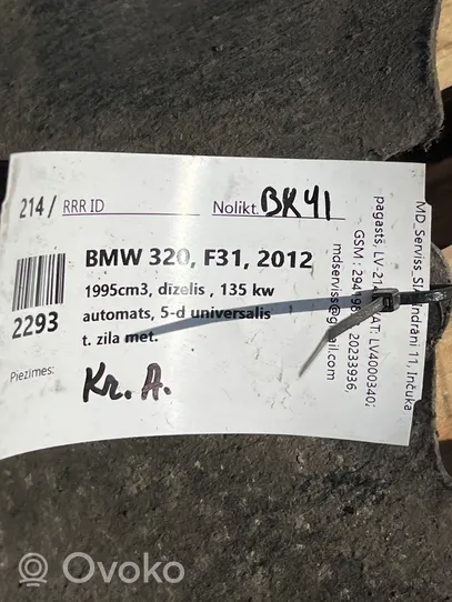 BMW 3 F30 F35 F31 Takapyörän sisälokasuojat 7260293