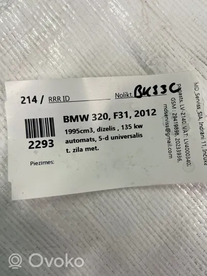 BMW 3 F30 F35 F31 Osłona anteny dachowej GPS 9606401