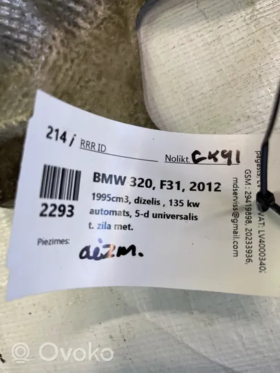 BMW 3 F30 F35 F31 Moottoritilan lämpökilpi 7241774