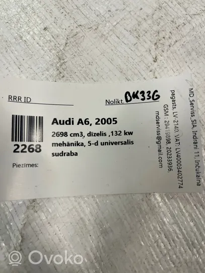 Audi A6 S6 C6 4F Zaczep / Uchwyt bagażnika 4F9863539