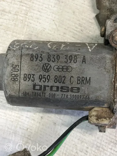 Audi 80 90 B3 Mécanisme de lève-vitre avec moteur 893839398A