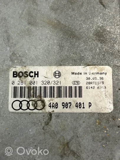 Audi A6 S6 C4 4A Dzinēja vadības bloks 4A0907401P