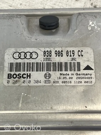 Audi A4 S4 B5 8D Calculateur moteur ECU 038906019CC