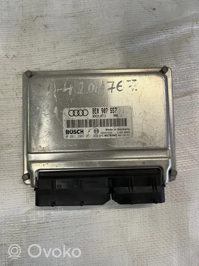 Audi A4 S4 B6 8E 8H Unidad de control/módulo del motor 8E0907557