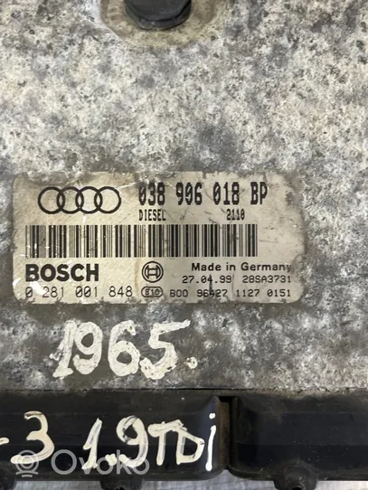 Audi A3 S3 8L Calculateur moteur ECU 038906018BP