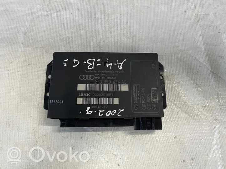 Audi A4 S4 B6 8E 8H Module confort 8E0959433AQ