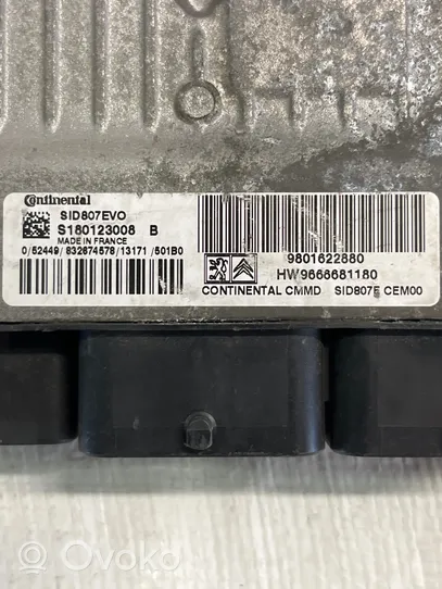 Peugeot 5008 Calculateur moteur ECU 9666681180