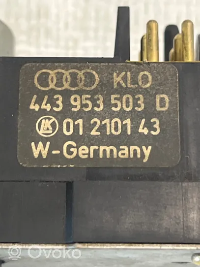 Audi 80 90 S2 B4 Pyyhkimen/suuntavilkun vipukytkin 443953503D