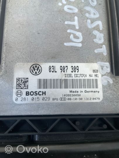 Volkswagen PASSAT Moottorin ohjainlaite/moduuli 03L907309