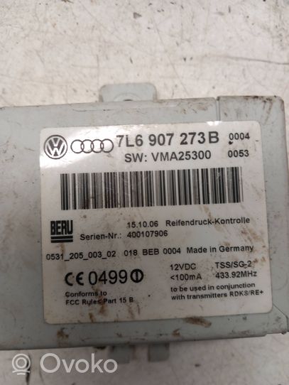 Volkswagen Touareg I Sterownik / Moduł kontroli ciśnienia w oponach 7L6907273B