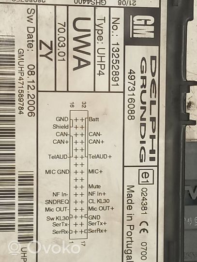 Opel Zafira B Bluetooth modulis 13252891