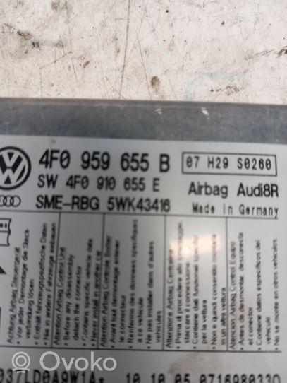 Audi A6 Allroad C6 Sterownik / Moduł Airbag 4F0959655B