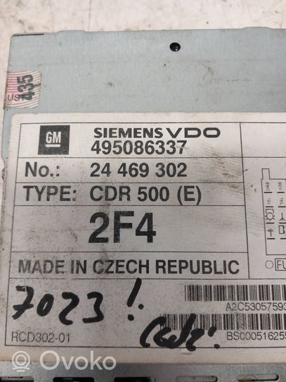 Opel Zafira A Radija/ CD/DVD grotuvas/ navigacija 24469302