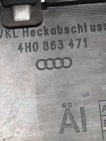 Audi A8 S8 D4 4H Osłona pasa bagażnika 4H0863471