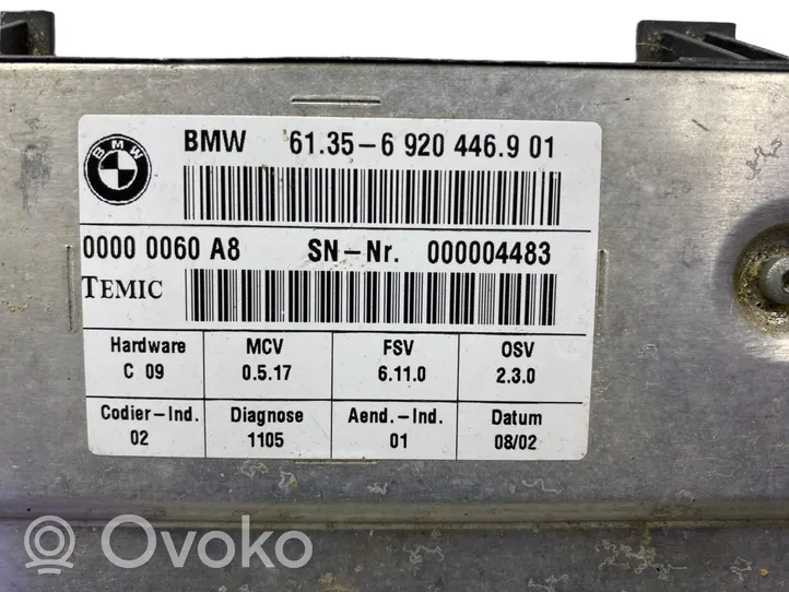 BMW 7 E65 E66 Unidad de control del asiento 6920446901