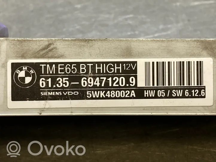 BMW 7 E65 E66 Unité de commande / module de verrouillage centralisé porte 6947120