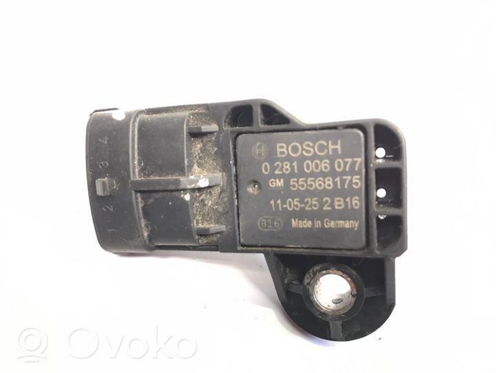 Opel Astra J Sensore di pressione 0281006077