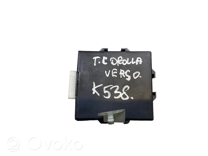 Toyota Corolla Verso E121 Komputer / Sterownik ECU i komplet kluczy 8966113060