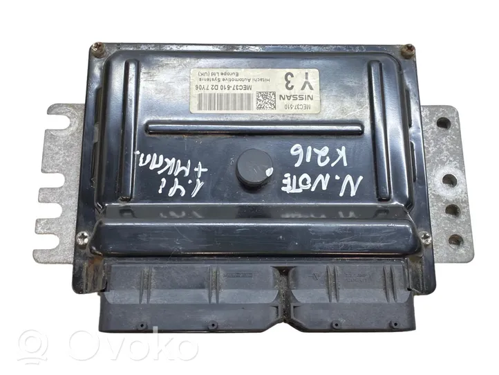 Nissan Note (E11) Kit calculateur ECU et verrouillage MEC37510D27Y06