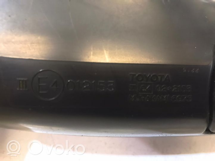 Toyota Corolla Verso E121 Rétroviseur électrique de porte avant 012153