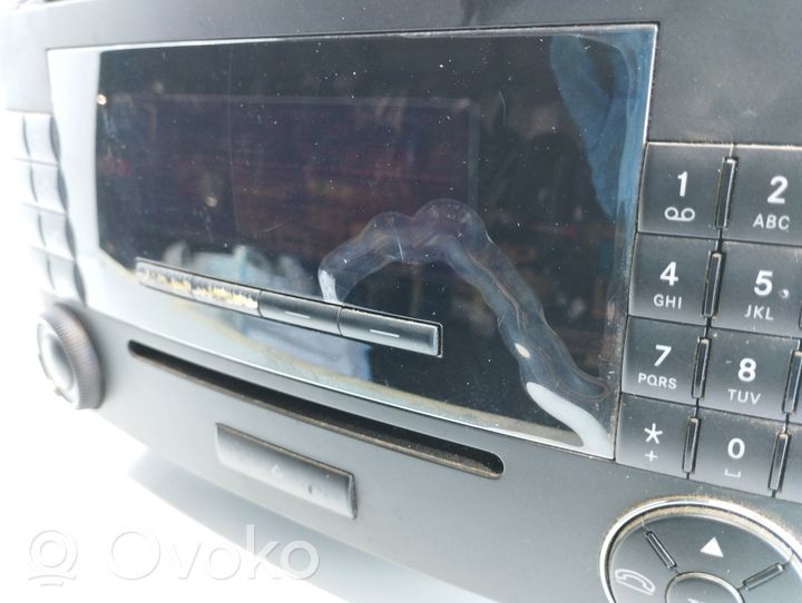 Mercedes-Benz A W169 Radio/CD/DVD/GPS-pääyksikkö A1698207589