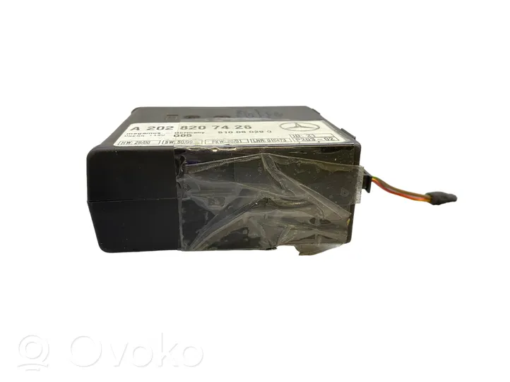 Mercedes-Benz CLK A208 C208 Boîtier module alarme A2028207426