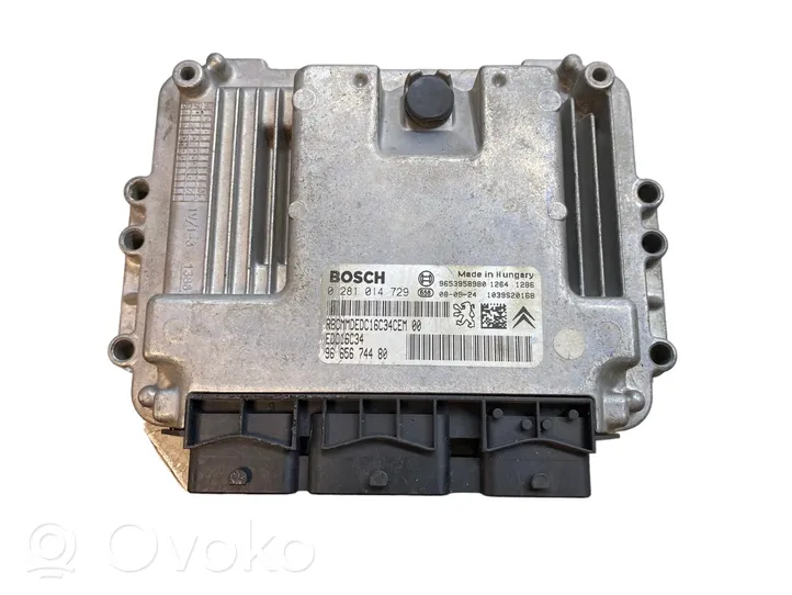 Citroen C4 Grand Picasso Moottorin ohjainlaite/moduuli 9665674480