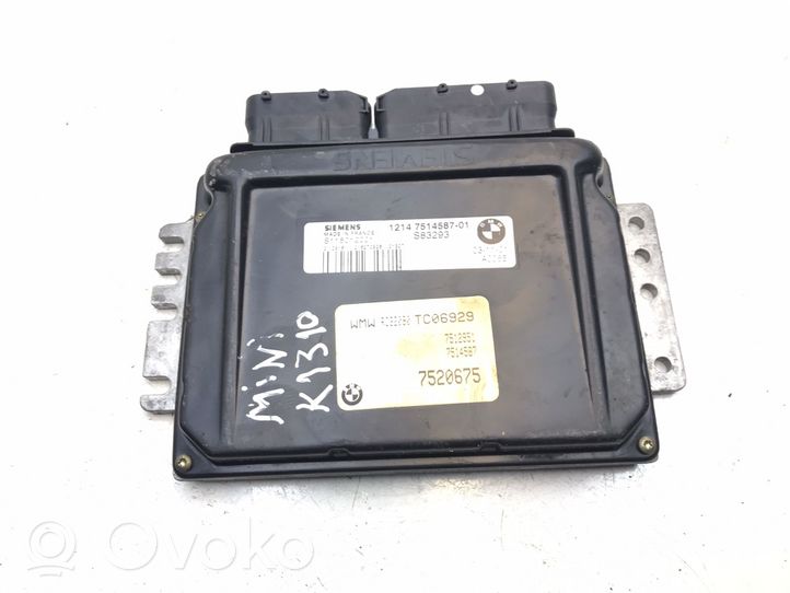 Mini One - Cooper R50 - 53 Calculateur moteur ECU 7520675