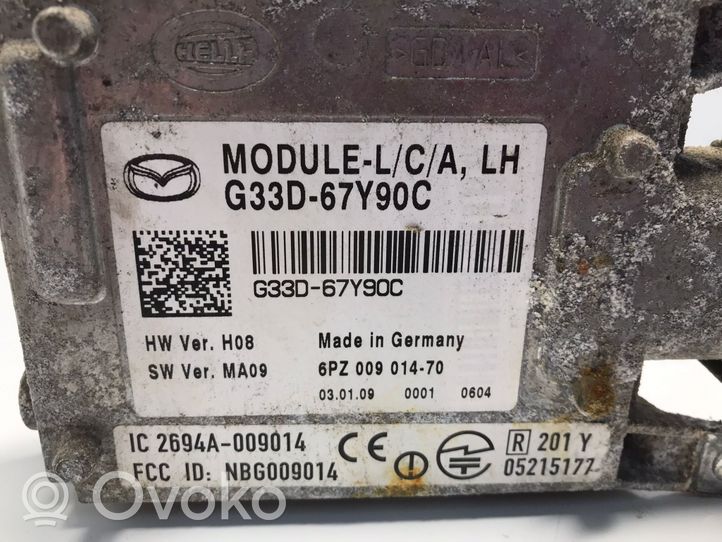 Mazda 6 Module d'éclairage LCM G33D67Y90C