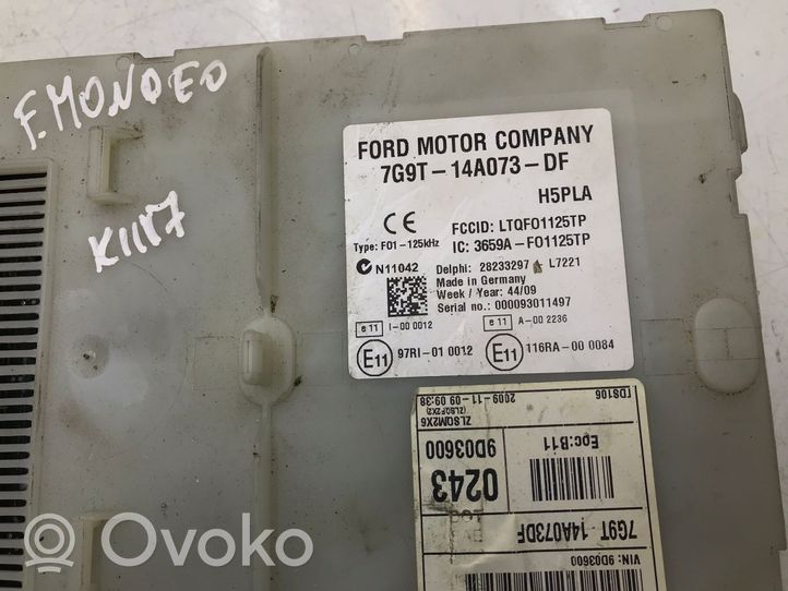 Ford Mondeo MK IV Kit centralina motore ECU e serratura 7G9112A650UH