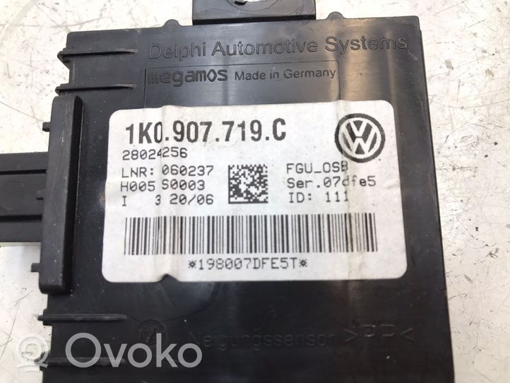 Volkswagen Touran I Hälytyksen ohjainlaite/moduuli 1K0907719C