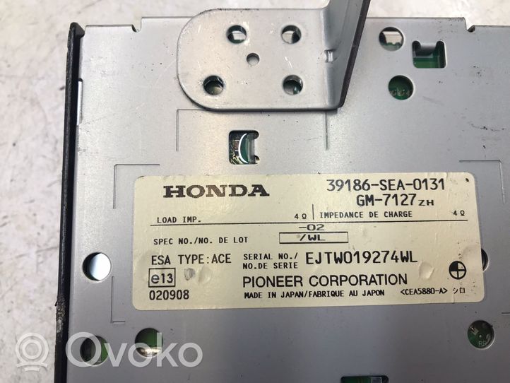 Honda Accord Amplificateur de son 39186SEA0131