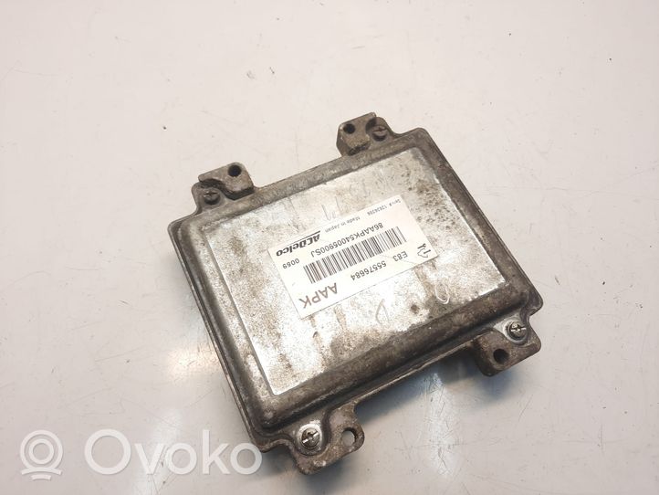 Opel Corsa D Engine ECU kit and lock set 55576684