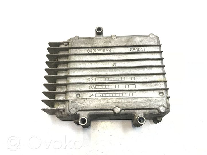 Jeep Cherokee Pavarų dėžės valdymo blokas 04812819AB