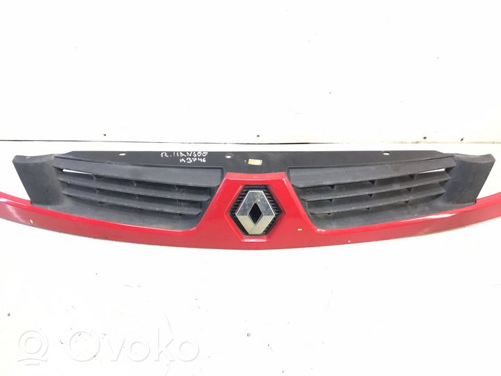 Renault Kangoo I Grille calandre supérieure de pare-chocs avant 8200070031