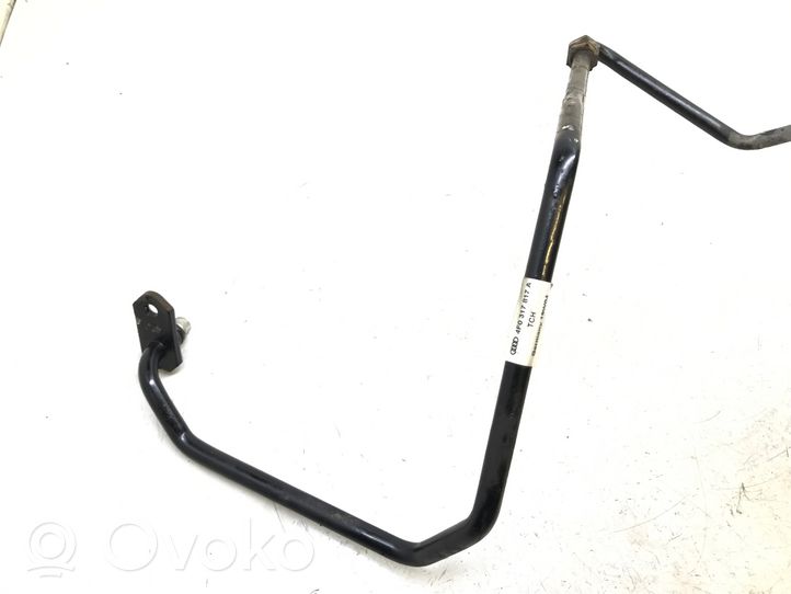 Audi A6 S6 C6 4F Gearbox oil cooler pipe/hose 4F0317817A