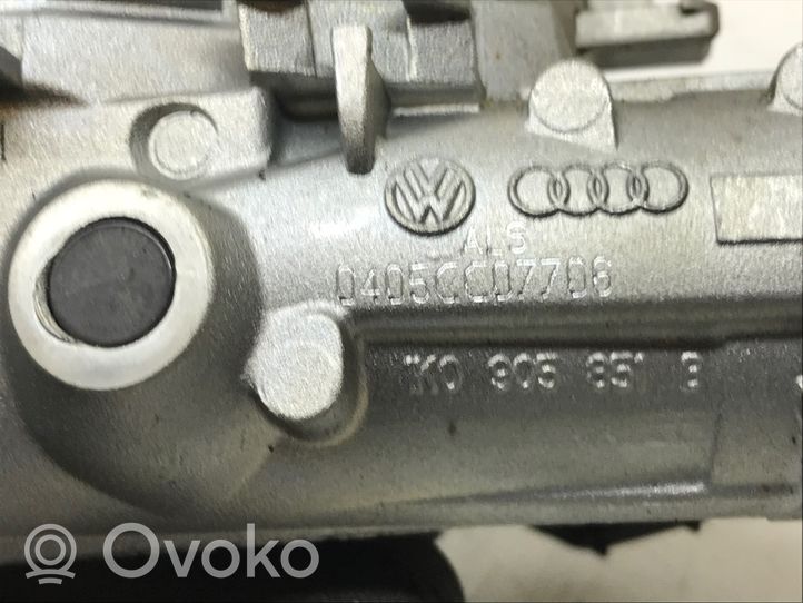 Volkswagen Golf V Moottorinohjausyksikön sarja ja lukkosarja 03C906056DQ