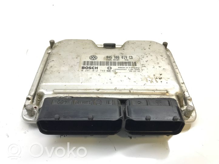 Skoda Fabia Mk2 (5J) Engine ECU kit and lock set 045906019CD