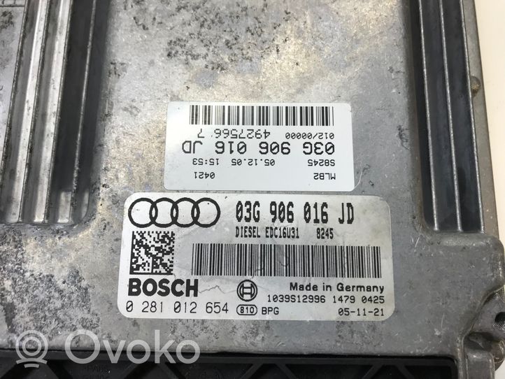 Audi A4 S4 B7 8E 8H Užvedimo komplektas 03G906016JD